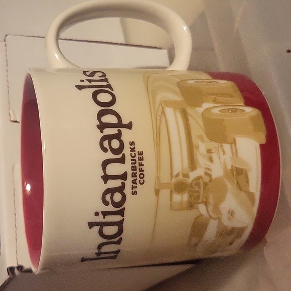 2012 Starbucks Mug Indianapolis Global Icon - Picture 1 of 3
